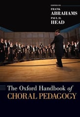 The Oxford Handbook of Choral Pedagogy book cover